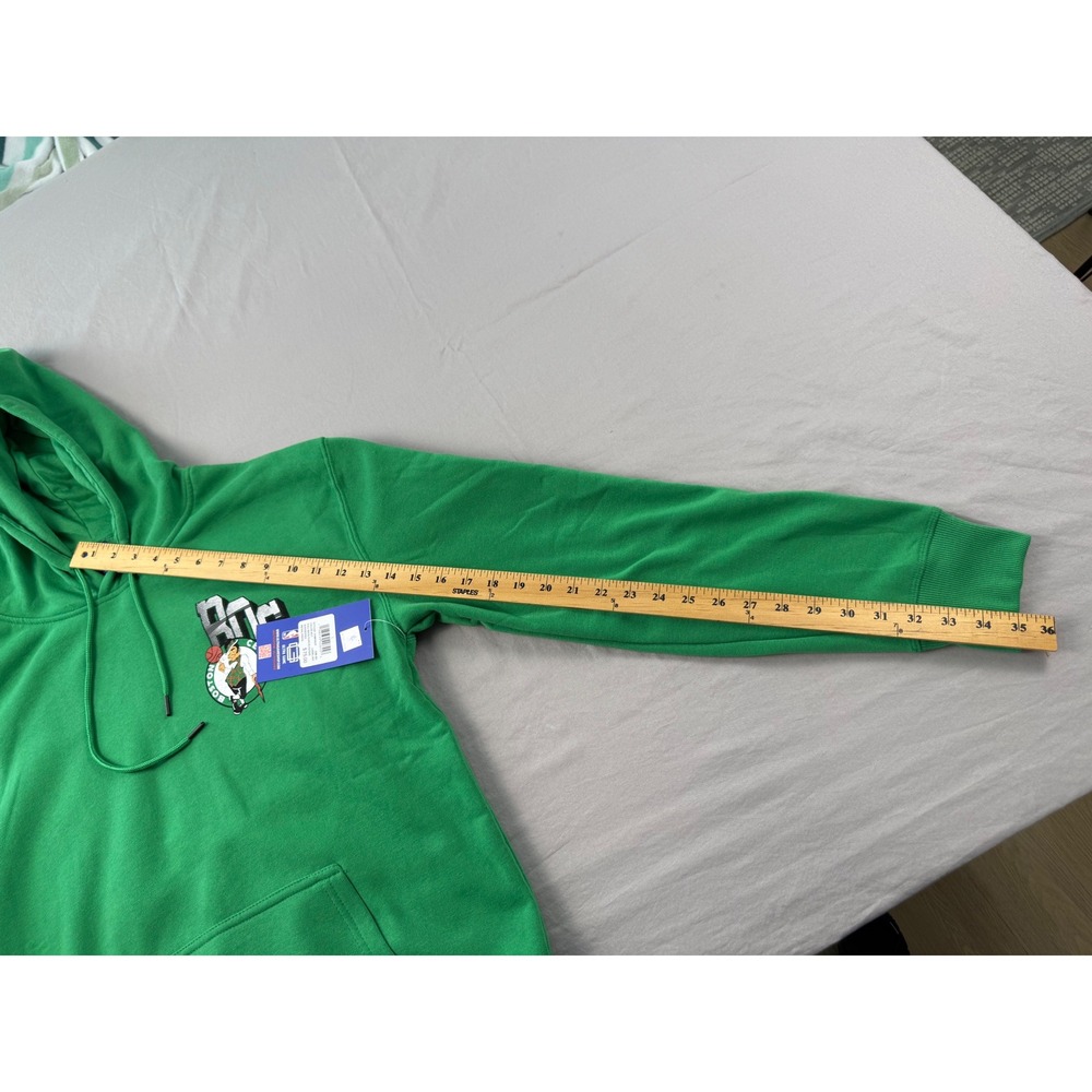 NBA Ultra Game Boston Celtics Green Fleece Hoodie Mens Large VHMK903F NWT - Picture 6 of 8